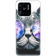 iSaprio Galaxy Cat for Xiaomi Redmi 10C - Phone Cover