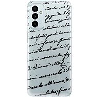 iSaprio Handwriting 01 pro black for Samsung Galaxy M23 5G - Phone Cover