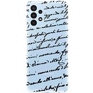 iSaprio Handwriting 01 pro black for Samsung Galaxy A13 - Phone Cover