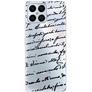 iSaprio Handwriting 01 pro black for Honor X8 - Phone Cover