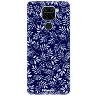 iSaprio Blue Leaves for Xiaomi Redmi Note 9 - Phone Cover