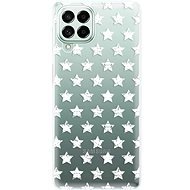 iSaprio Stars Pattern for white for Samsung Galaxy M53 5G - Phone Cover