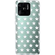 iSaprio Stars Pattern for white for Xiaomi Redmi 10C - Phone Cover
