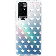 iSaprio Stars Pattern for white for Xiaomi Redmi 10 - Phone Cover