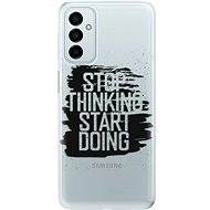 iSaprio Start Doing pro black for Samsung Galaxy M23 5G - Phone Cover
