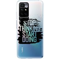 iSaprio Start Doing pro black for Xiaomi Redmi 10 - Phone Cover