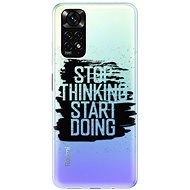 iSaprio Start Doing pro black for Xiaomi Redmi Note 11 / Note 11S - Phone Cover
