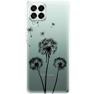 iSaprio Three Dandelions pro black for Samsung Galaxy M53 5G - Phone Cover