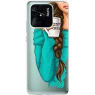 iSaprio My Coffe and Brunette Girl for Xiaomi Redmi 10C - Phone Cover