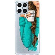 iSaprio My Coffe and Brunette Girl for Honor X8 - Phone Cover
