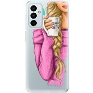 iSaprio My Coffe and Blond Girl na Samsung Galaxy M23 5G - Kryt na mobil