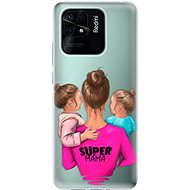 iSaprio Super Mama for Two Girls for Xiaomi Redmi 10C - Phone Cover