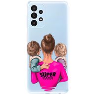 iSaprio Super Mama for Two Boys for Samsung Galaxy A13 - Phone Cover