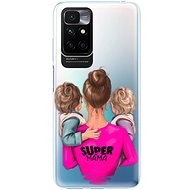 iSaprio Super Mama for Two Boys for Xiaomi Redmi 10 - Phone Cover