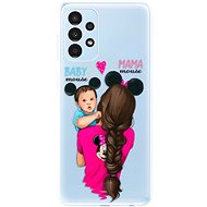 iSaprio Mama Mouse Brunette and Boy for Samsung Galaxy A13 - Phone Cover