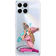 iSaprio Kissing Mom for Blond and Boy for Honor X8 - Phone Cover