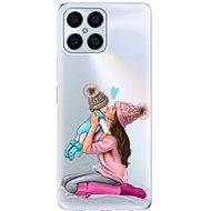 iSaprio Kissing Mom for Brunette and Boy for Honor X8 - Phone Cover