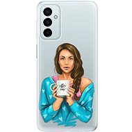 iSaprio Coffe Now for Brunette for Samsung Galaxy M23 5G - Phone Cover