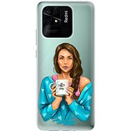 iSaprio Coffe Now for Brunette for Xiaomi Redmi 10C - Phone Cover