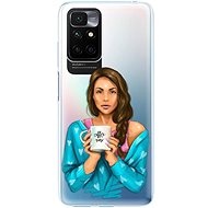 iSaprio Coffe Now for Brunette for Xiaomi Redmi 10 - Phone Cover