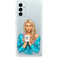 iSaprio Coffe Now pro Blond for Samsung Galaxy M23 5G - Phone Cover