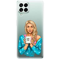 iSaprio Coffe Now pro Blond for Samsung Galaxy M53 5G - Phone Cover