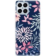 iSaprio Leaves on Blue for Honor X8 - Phone Cover