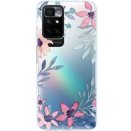iSaprio Leaves and Flowers for Xiaomi Redmi 10 - Phone Cover