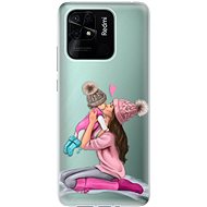 iSaprio Kissing Mom for Brunette and Girl for Xiaomi Redmi 10C - Phone Cover
