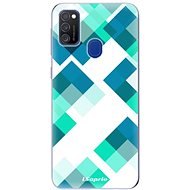 iSaprio Abstract Squares for Samsung Galaxy M21 - Phone Cover