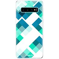 iSaprio Abstract Squares for Samsung Galaxy S10 - Phone Cover