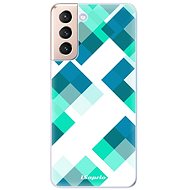 iSaprio Abstract Squares for Samsung Galaxy S21 - Phone Cover