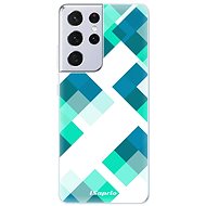 iSaprio Abstract Squares for Samsung Galaxy S21 Ultra - Phone Cover