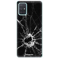 iSaprio Broken Glass 10 for Samsung Galaxy A71 - Phone Cover