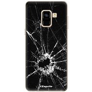 iSaprio Broken Glass 10 for Samsung Galaxy A8 2018 - Phone Cover