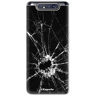 iSaprio Broken Glass 10 for Samsung Galaxy A80 - Phone Cover