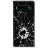 iSaprio Broken Glass 10 for Samsung Galaxy S10 - Phone Cover