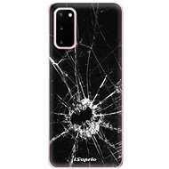 iSaprio Broken Glass 10 for Samsung Galaxy S20 - Phone Cover