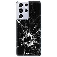 iSaprio Broken Glass 10 for Samsung Galaxy S21 Ultra - Phone Cover