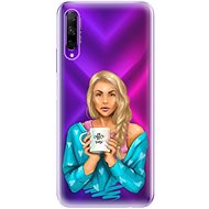 iSaprio Coffe Now - Blond for Honor 9X Pro - Phone Cover