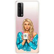 iSaprio Coffe Now - Blonde for Huawei P Smart 2021 - Phone Cover