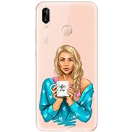 iSaprio Coffe Now - Blonde for Huawei P20 Lite - Phone Cover