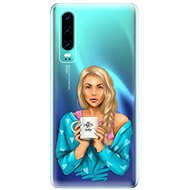 iSaprio Coffe Now - Blonde for Huawei P30 - Phone Cover