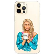 iSaprio Coffee Now - Blond for iPhone 12 - Phone Cover