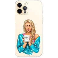 iSaprio Coffe Now - Blond for iPhone 12 Pro - Phone Cover