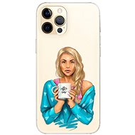 iSaprio Coffee Now - Blond for iPhone 12 Pro Max - Phone Cover