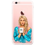iSaprio Coffe Now - Blond for iPhone 6 Plus - Phone Cover