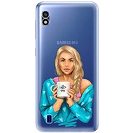 iSaprio Coffe Now - Blonde for Samsung Galaxy A10 - Phone Cover
