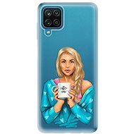 iSaprio Coffe Now - Blonde for Samsung Galaxy A12 - Phone Cover