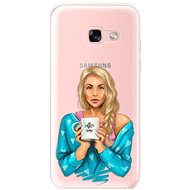 iSaprio Coffe Now - Blonde for Samsung Galaxy A3 2017 - Phone Cover
